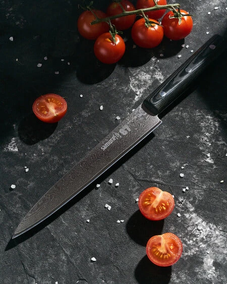 DAMASCUS67 Couteau Santoku | Samura – Image 2