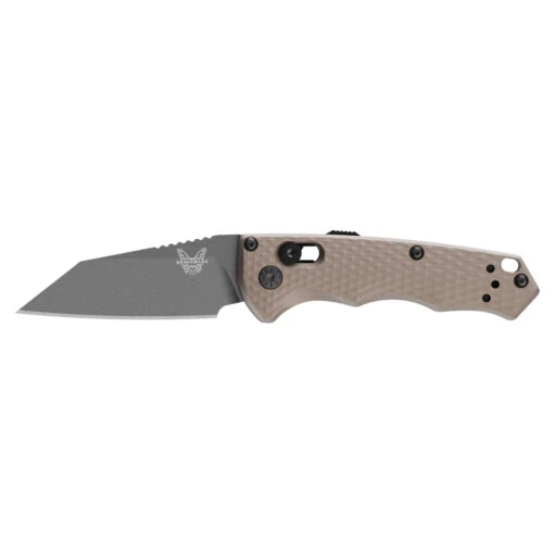 Couteau Automatique Auto Immunity Bleu Manche Aluminium Benchmade