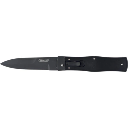 Couteau Automatique Predator Blackout Manche Synthétique Mikov