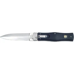 Couteau Automatique Predator Gaucher Manche Synthétique Mikov