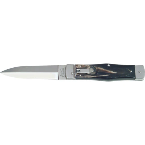Couteau Automatique Predator Hammer Manche Corne Mikov