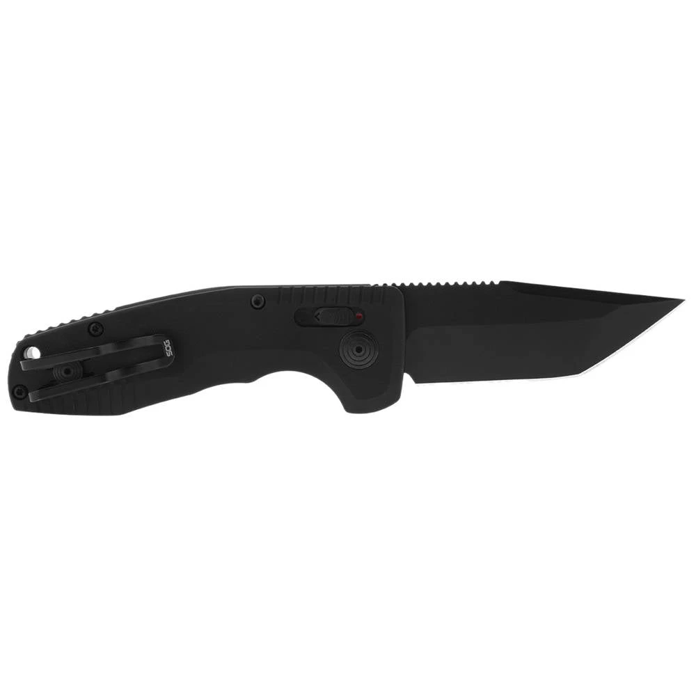 Couteau Automatique SOG-TAC Auto Compact Tanto Serrated Manche Aluminium Sog – Image 4