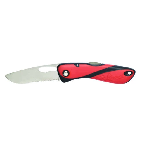 Couteau Pliant Français Offshore Lame Mixte Manche Grip Wichard