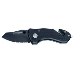 Couteau Pliant Multi-fonctions Black Rescue Manche Aluminium Boker Magnum