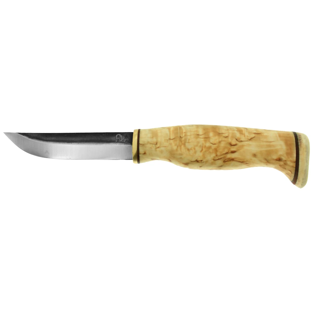Couteau De Chasse Hobby Knife Manche Ronce De Bouleau Arctic Legend