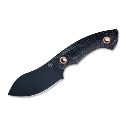 Couteau De Chasse Nessmi Pro Black Manche Micarta Boker Plus