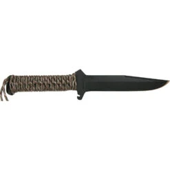 Couteau De Chasse TX Wild Paracord Désert Camo Manche Paracorde Wildsteer