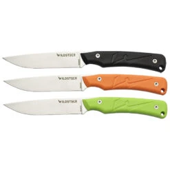 Couteau De Chasse Troll Kitchen Set 3 Couteaux Manche Tactiprène Wildsteer