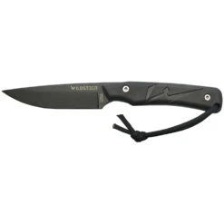 Couteau De Chasse Troll Noir Manche Tactiprène Wildsteer