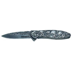 Couteau De Poche Dia De Los Muertos Manche Acier Boker Magnum
