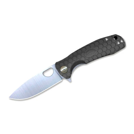 Couteau De Poche Flipper D2 Large Black Manche FRN Honey Badger