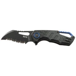 Couteau De Poche Isonzo Noir/Bleu Karambit Manche FRN MKM