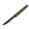 Couteau De Poche Kaizen Green Canvas Micarta Manche Micarta Boker Plus