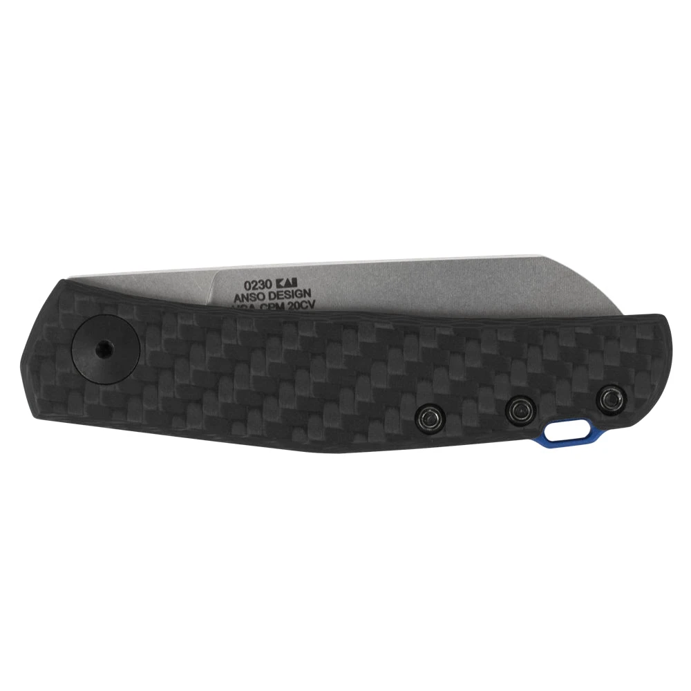 Couteau De Poche ModĂšle 0230 Manche Fibre De Carbone Zero Tolerance â Image 2