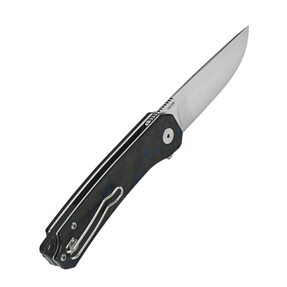 Couteau De Poche Osprey Shredded Manche G10/Carbone QSP â Image 3