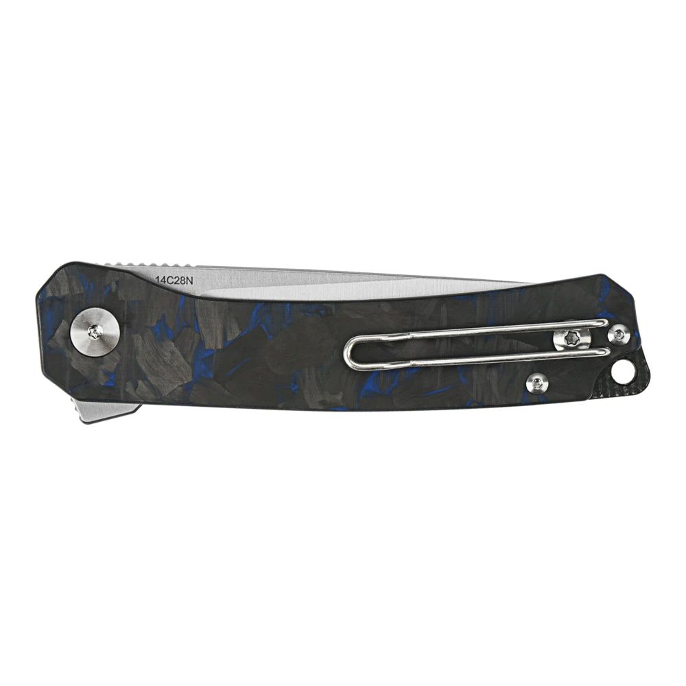 Couteau De Poche Osprey Shredded Manche G10/Carbone QSP â Image 4