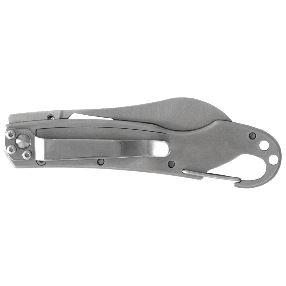 Couteau De Poche SP2S Noir/Orange Manche G10/Acier Lug â Image 3