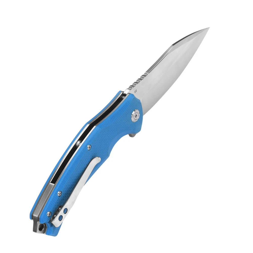 Couteau De Poche Snipe Bleu Manche G10 QSP â Image 3