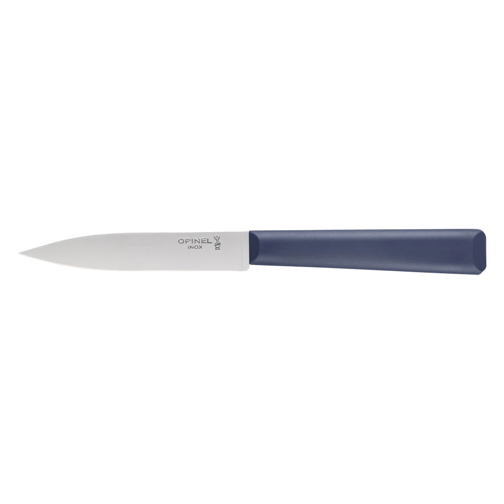 Couteau D'office N°312 Bleu Lame 100mm Manche Polymère Opinel – Image 2