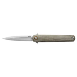 Dague Flame Light Vert Manche Micarta MKM