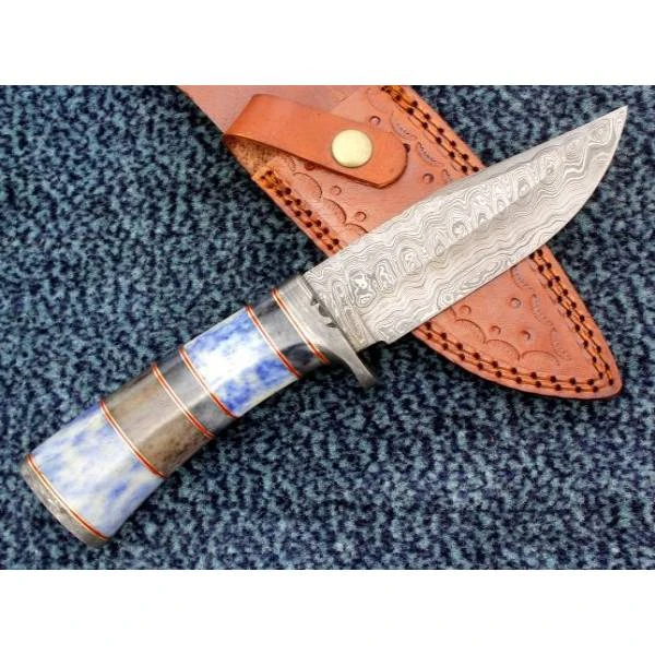 Lame Bowie Fait à La Main Damas Motif Ladder – Image 2