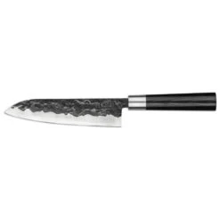 Santoku BLACKSMITH Manche Micarta Samura