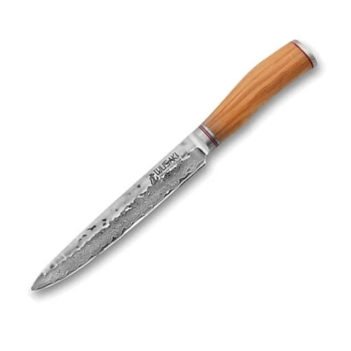 Couteau Trancheur Manche Olivier | Wusaki