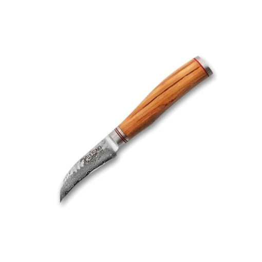 Couteau Bec D'Oiseau Manche Olivier | Wusaki
