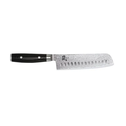 Nakiri Japonais Lame Alvéolée 180mm | Ran | Yaxell